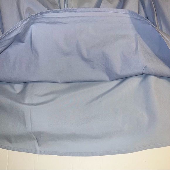 WAYF Dusty Blue Peggy Twist Cut-Out Midi Dress Sz M - Picture 9 of 11